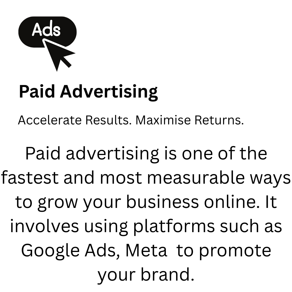 Paid advertising